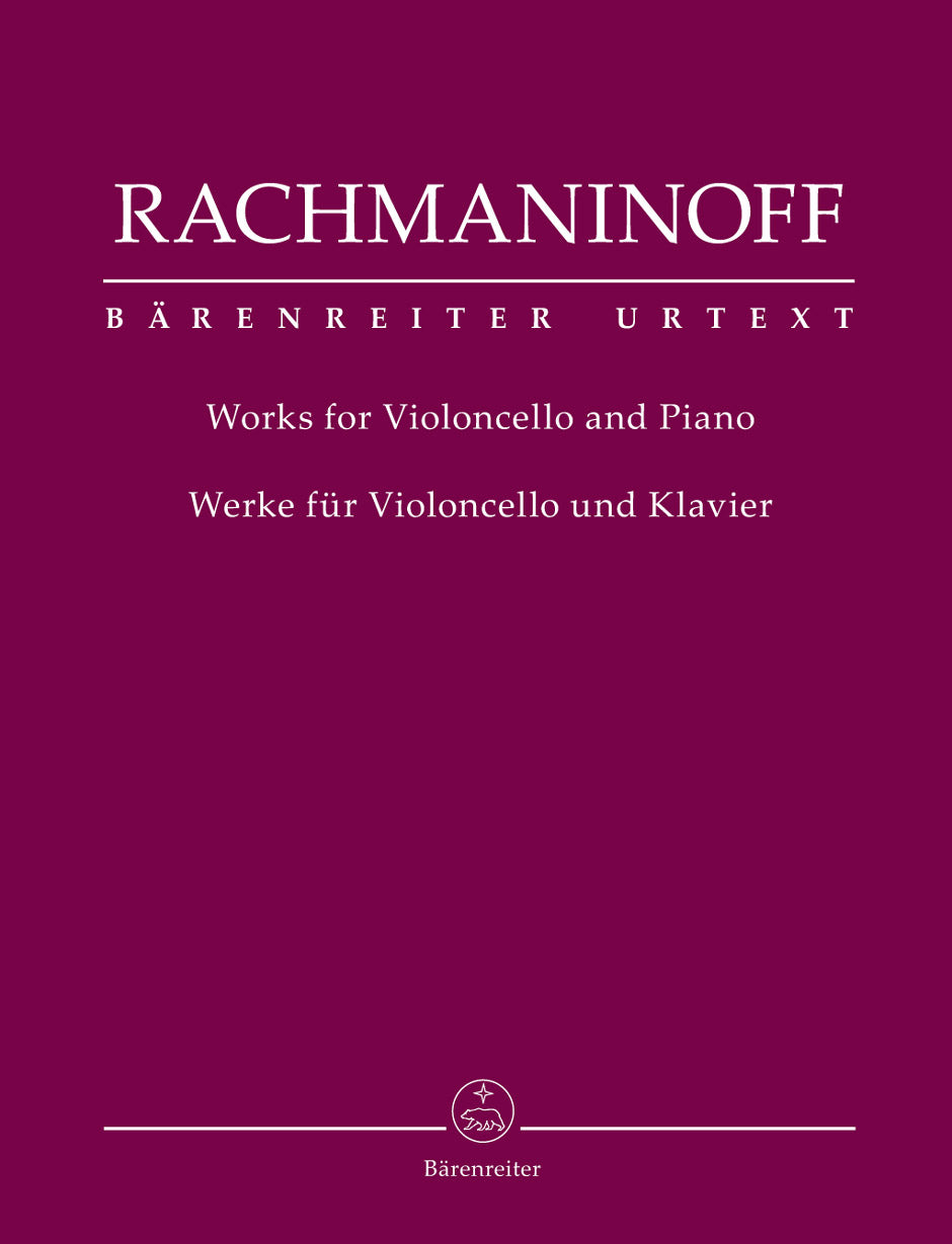 Rachmaninoff: Works for Cello and Piano