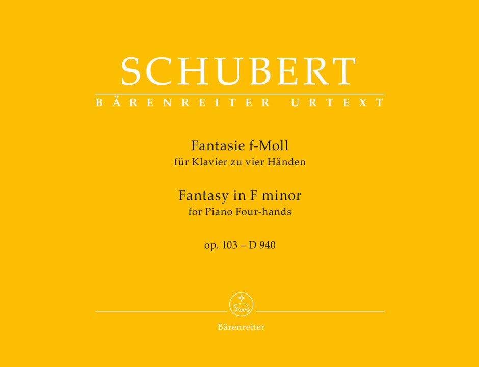 Schubert: Fantasy in F Minor, D 940, Op. 103