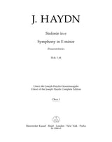 Haydn: Symphony in E Minor, Hob. I:44