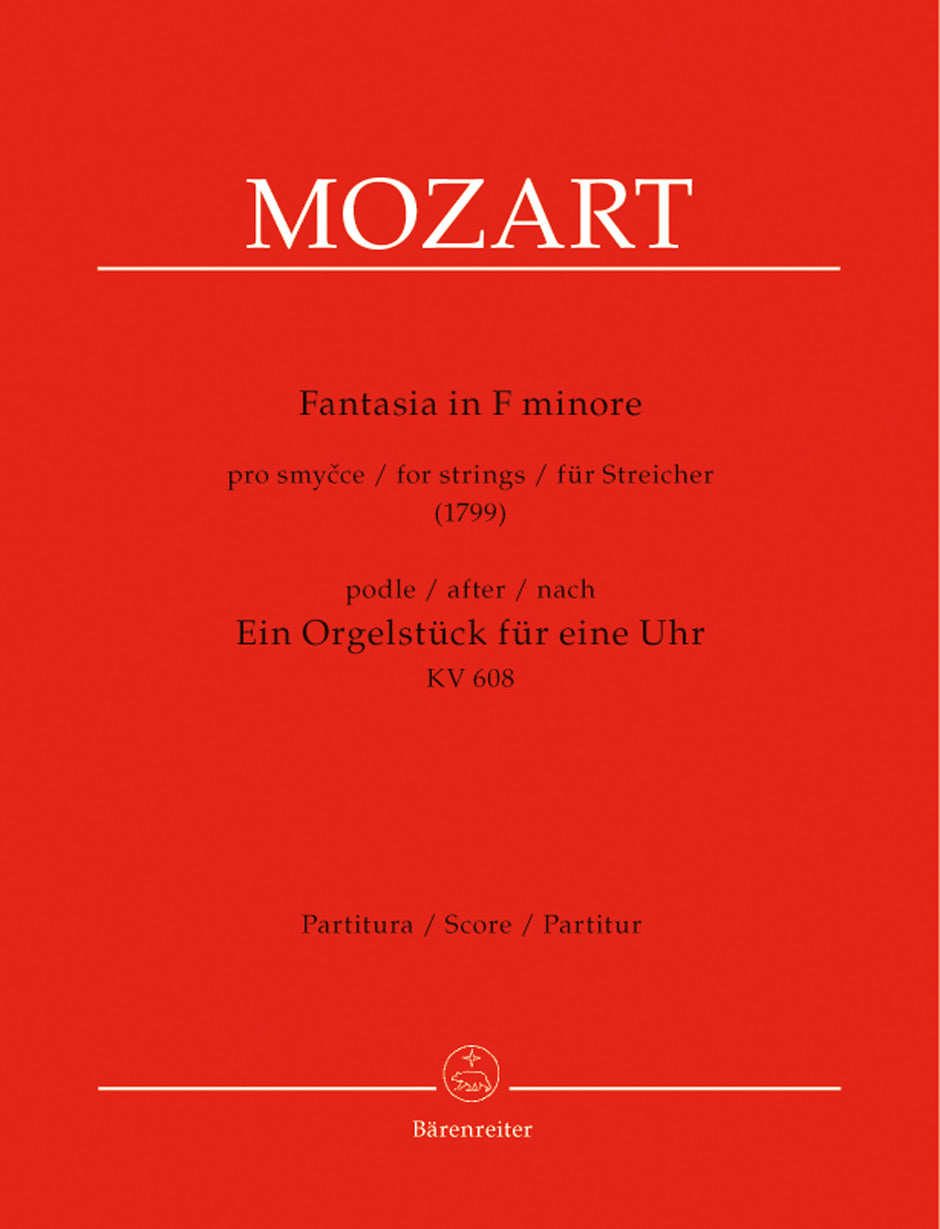 Mozart: Fantasia in F Minor, K. 608