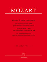 Mozart: Grande sestetto concertante (arr. for string sextet)