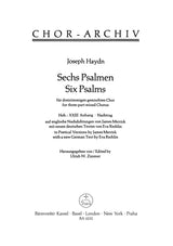 Haydn: 6 Psalms