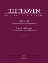 Beethoven: Horn Sonata in F Major, Op. 17