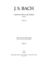 Bach: Lobet den Herrn, alle Heiden, BWV 230