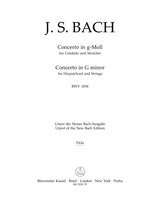 Bach: Harpsichord Concerto No. 7 in G Minor, BWV 1058