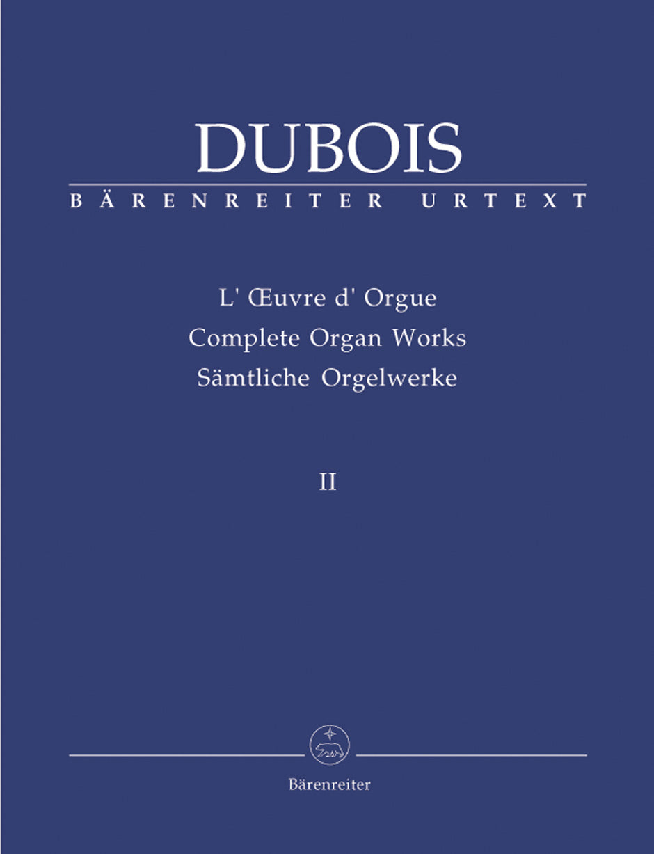 Dubois: 12 Pieces for Organ