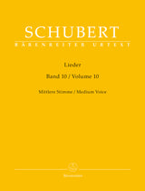 Schubert: Lieder - Volume 10