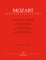 Mozart: Grande sestetto concertante (arr. for string sextet)