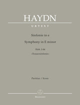 Haydn: Symphony in E Minor, Hob. I:44