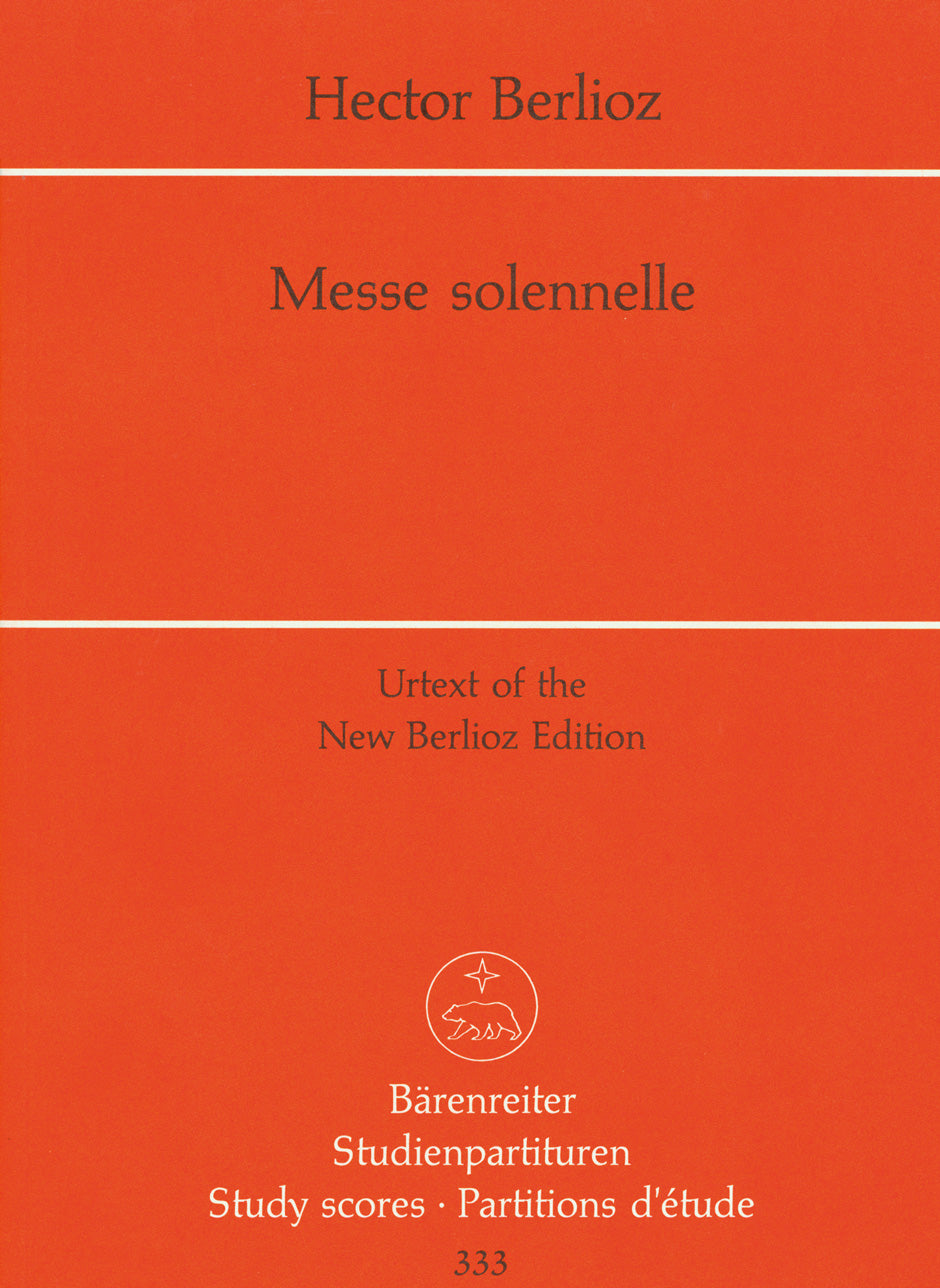 Berlioz: Messe solennelle, H 20