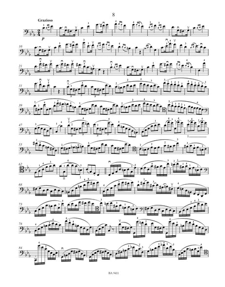 Merk: 20 Cello Etudes, Op. 11