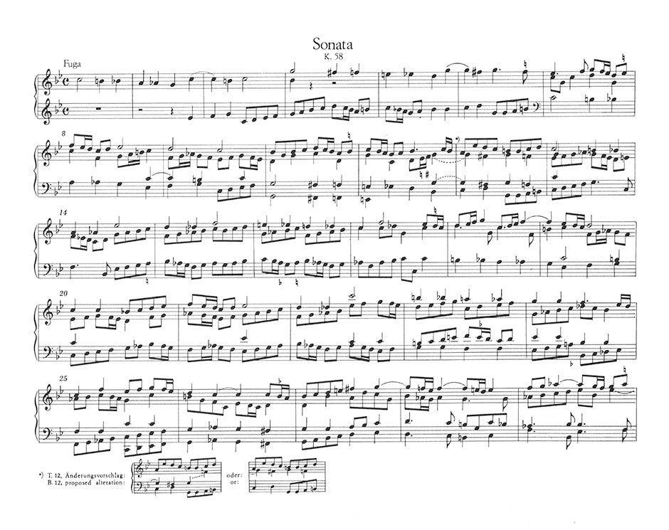 Scarlatti: Sonatas and Fugues for Organ