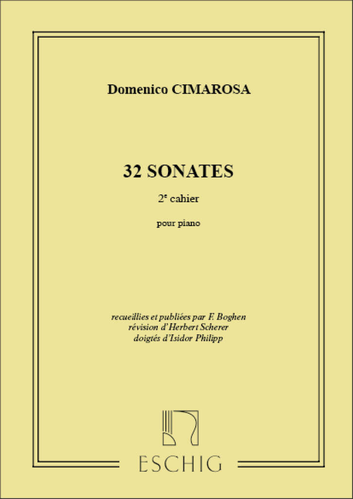Cimarosa: Piano Sonatas - Volume 2 (Nos. 11-20)