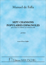 Falla: Siete canciones populares españolas (arr. for soprano & orchestra)