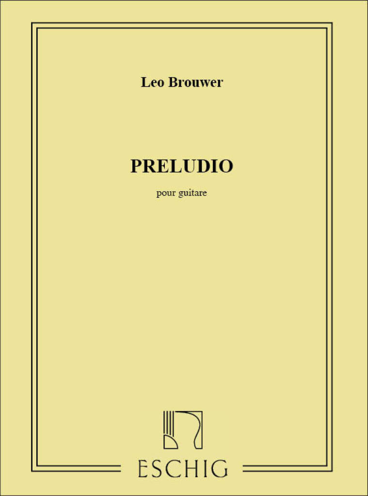 Brouwer: Preludio