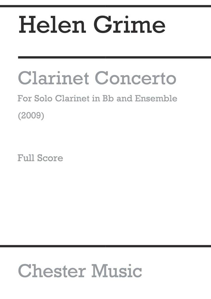 Grime: Clarinet Concerto