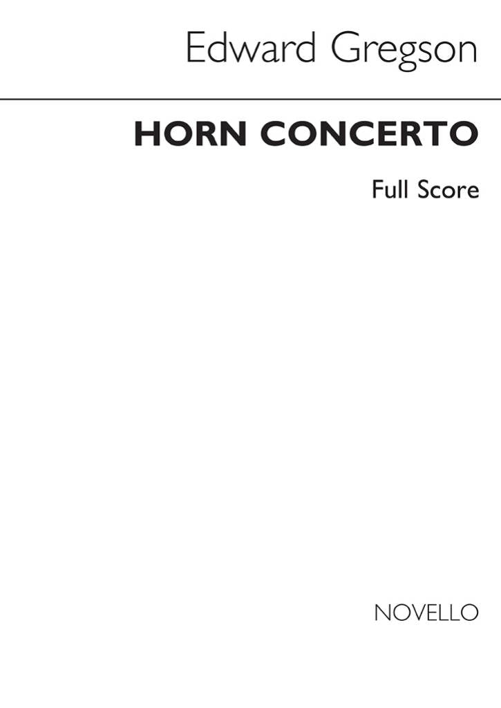 Gregson: Horn Concerto