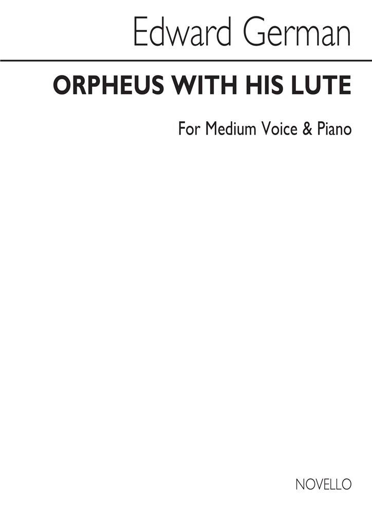 German: Orpheus with His Lute