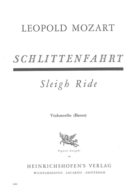 L. Mozart: Musikalische Schlittenfahrt - Musical Sleigh-Ride