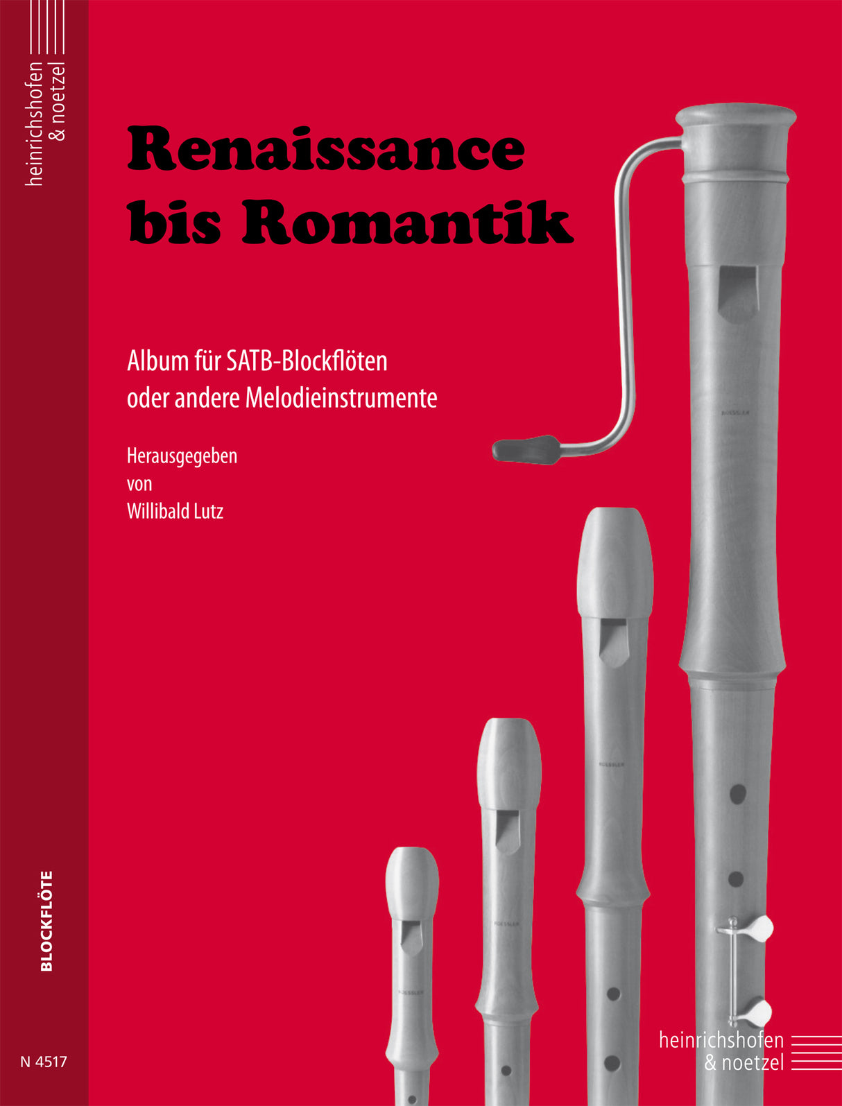 Renaissance to Romantic - Arrangements for SATB Recorders