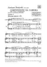 Donizetti: Composizioni de camera – Volume 1