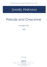 Pinkham: Prelude and Chaconne