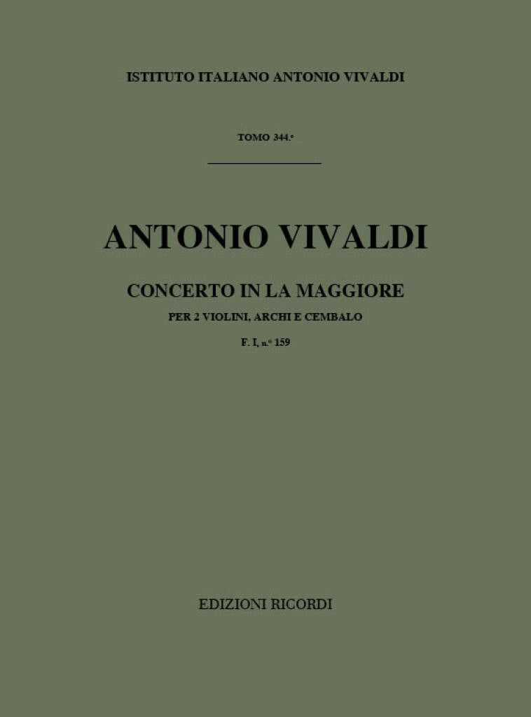 Vivaldi: String Concerto in A Major, RV 521