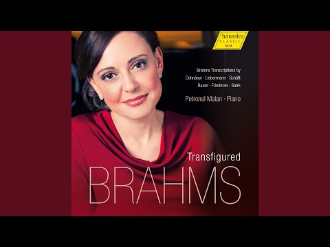 Liebermann: 4 Etudes on Songs of Brahms, Op. 88