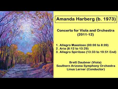 Harberg: Viola Concerto