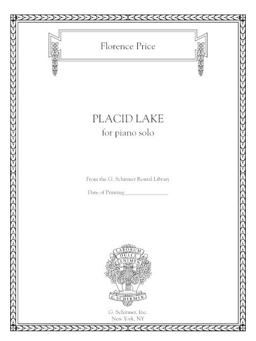 Price: Placid Lake