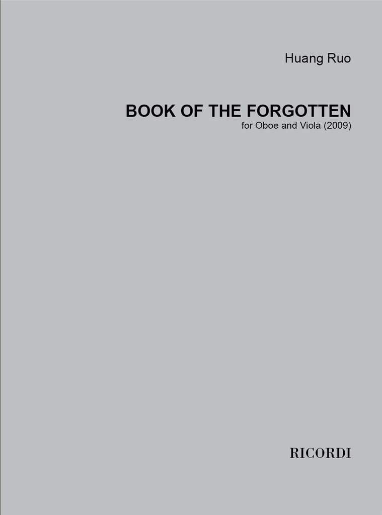 Huang Ruo: Book of the Forgotten