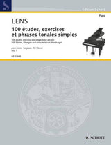 Lens: 100 etudes, exercises and simple tonal phrases - Volume 1 (1-50)