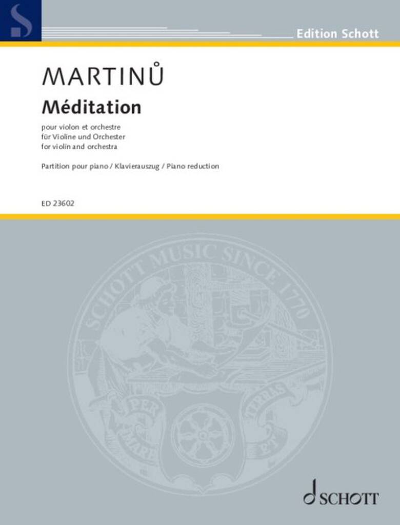 Martinů: Méditation, H 276 I, No. 2