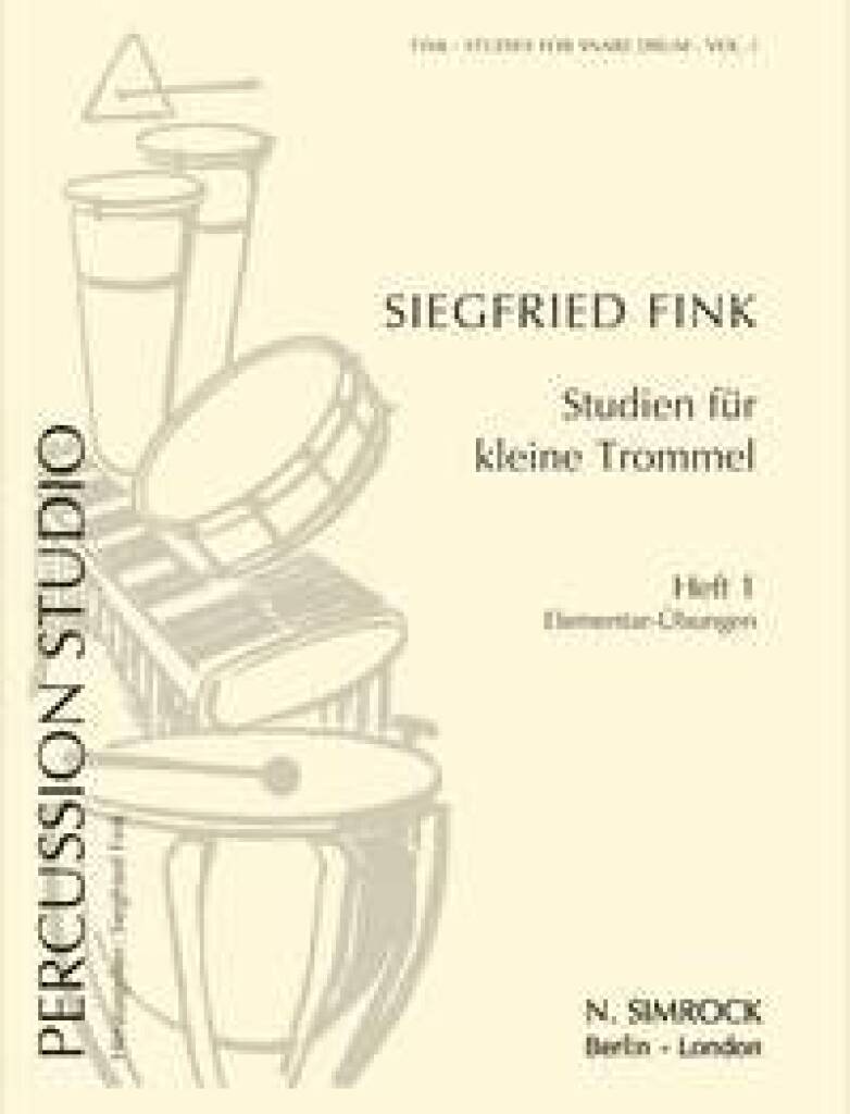 Fink: Studies for Snare Drum - Volume 1