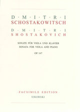 Shostakovich: Viola Sonata, Op. 147