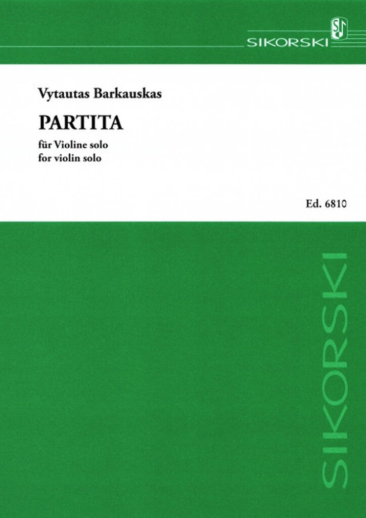 Barkauskas: Partita