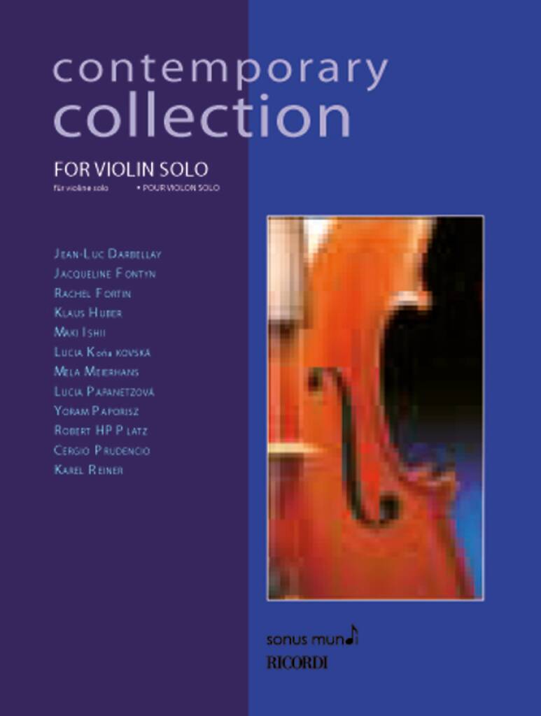 Contemporary Collection for Solo Violin