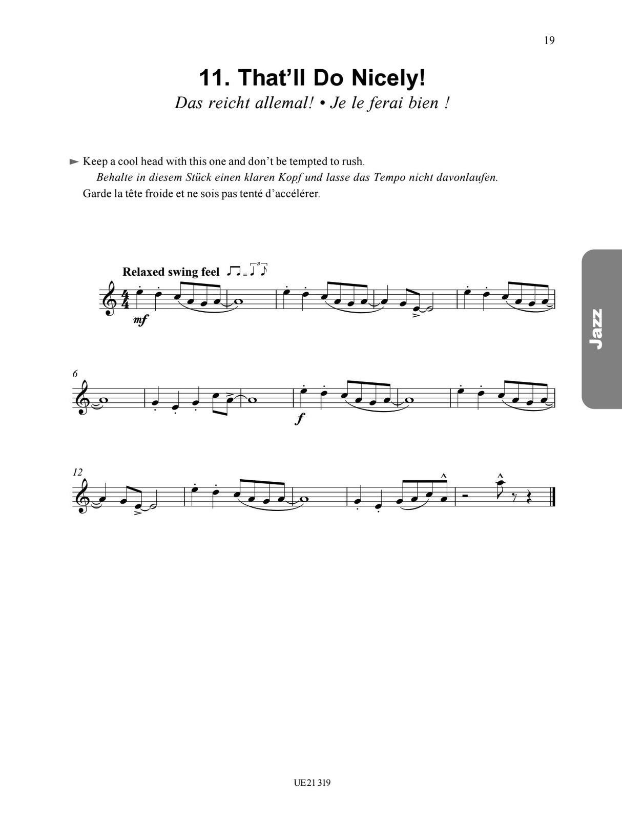 Rae: Style Workout Studies for Flute