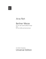 Pärt: Berliner Messe