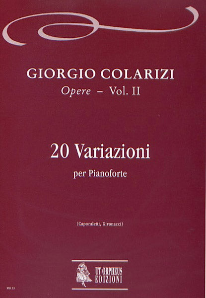 Colarizi: 20 Variations - Volume 2