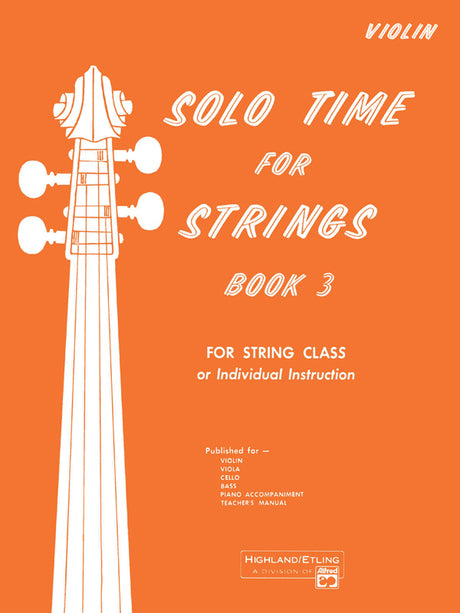 Solo Time for Strings - Book 3