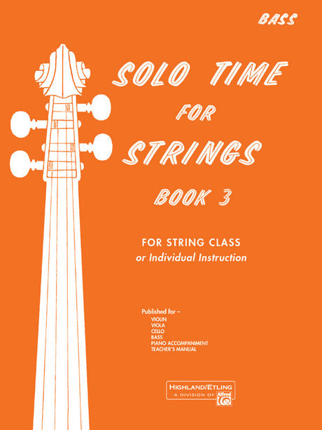 Solo Time for Strings - Book 3