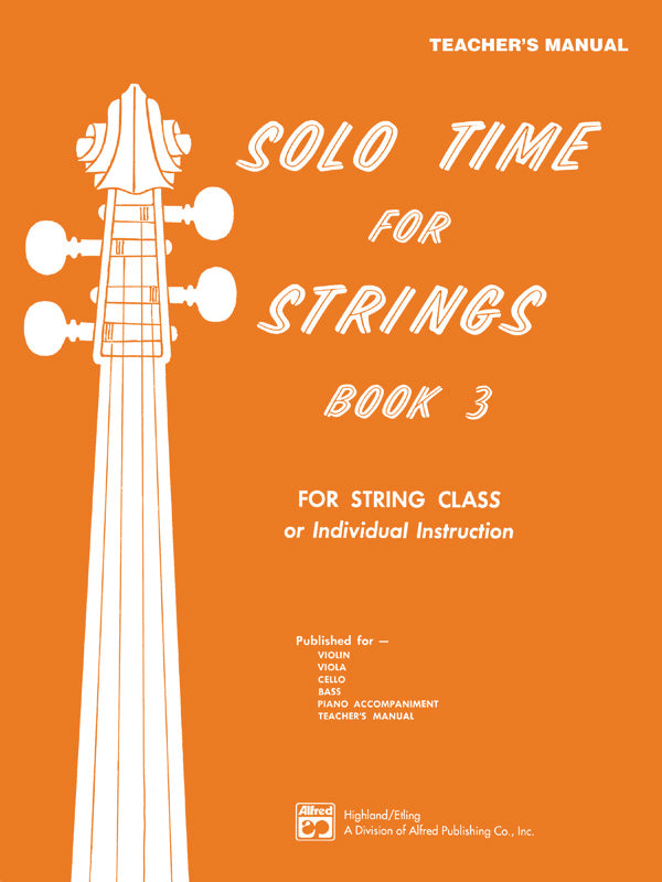 Solo Time for Strings - Book 3