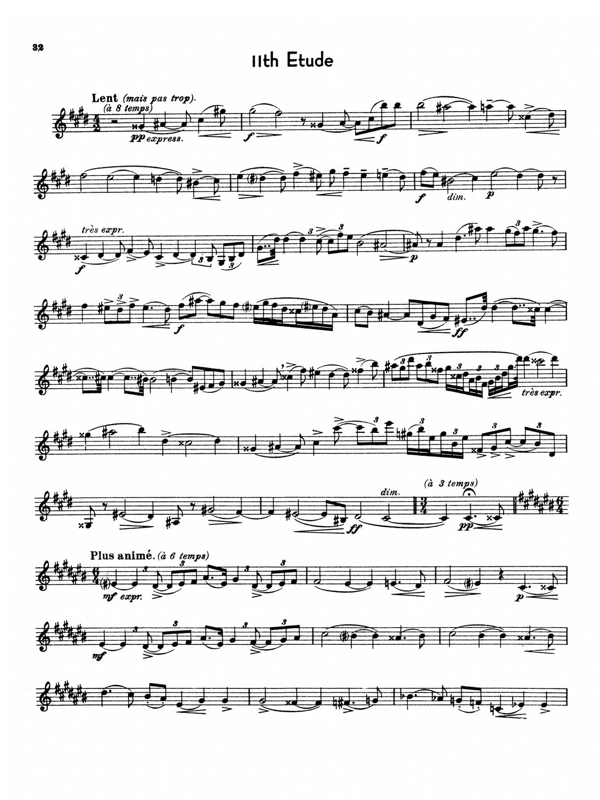 Jeanjean: 18 Etudes for the Clarinet