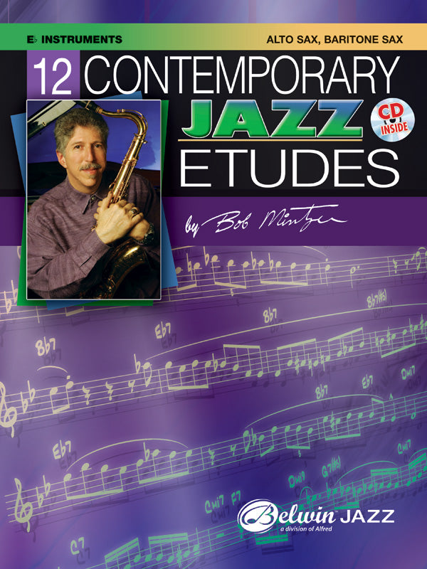 Mintzer: 12 Contemporary Jazz Etudes for Alto & Baritone Sax