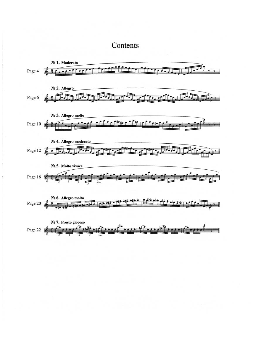 Reichert: 7 Daily Exercises, Op. 5