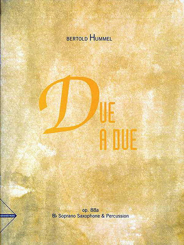 B. Hummel: Due a Due, Op. 88a