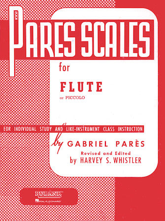 Pares Scales for Flute or Piccolo