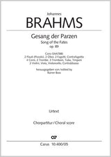 Brahms: Gesang der Parzen, Op. 89