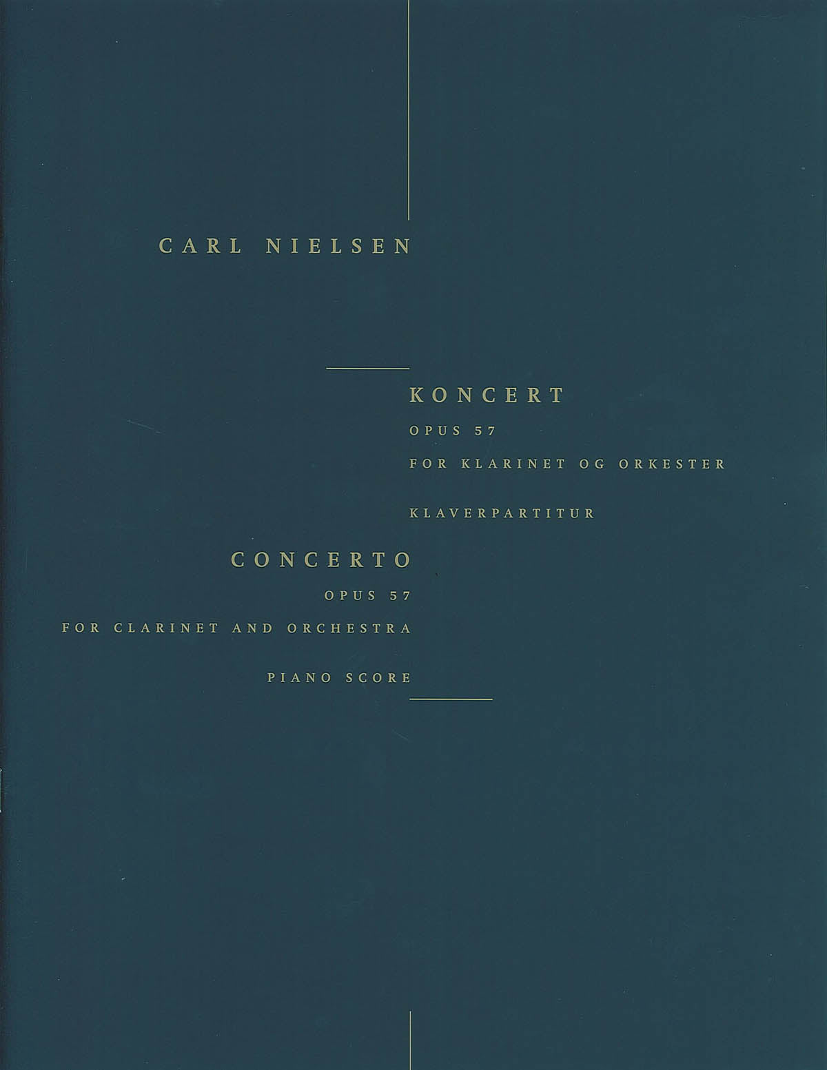 Nielsen: Clarinet Concerto, Op. 57 – Ficks Music